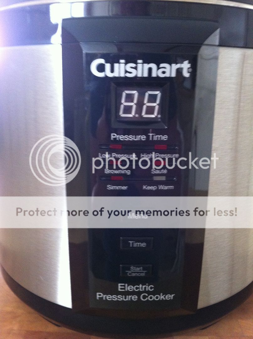 Now to be honest, I've always been afraid of pressure cookers.